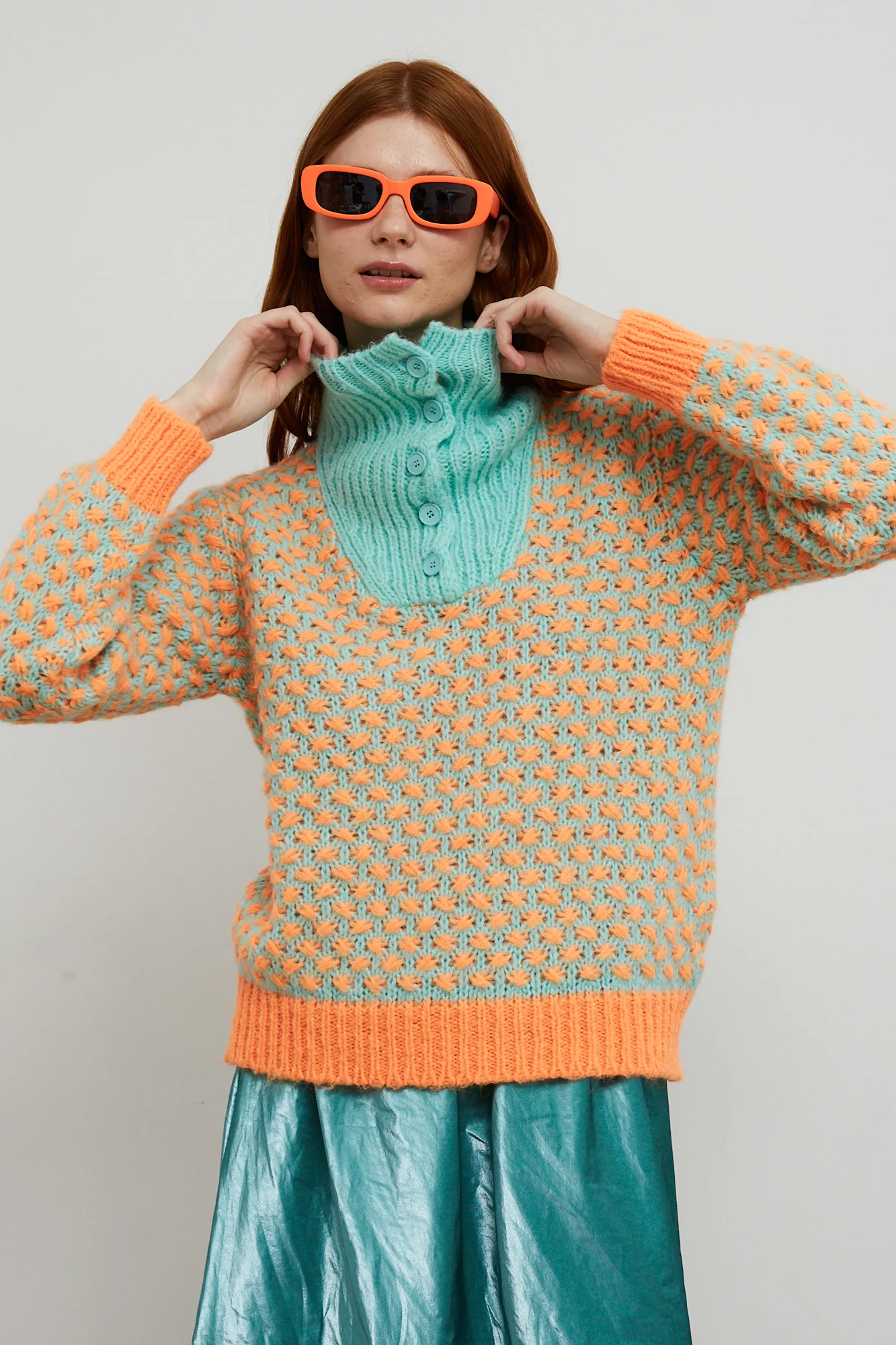 Aqua Optimist Sweater