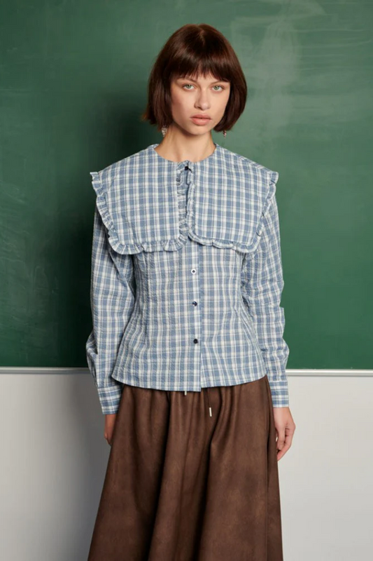 Ersa Check Blouse