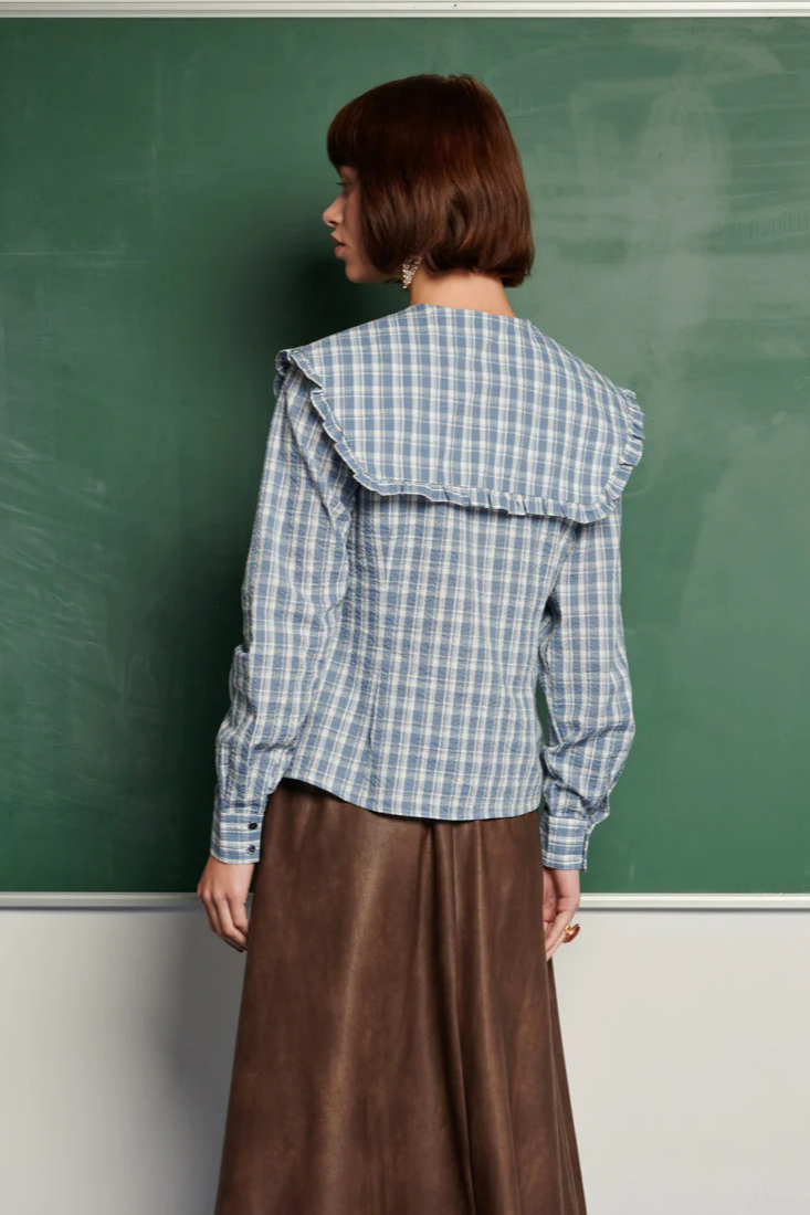 Ersa Check Blouse