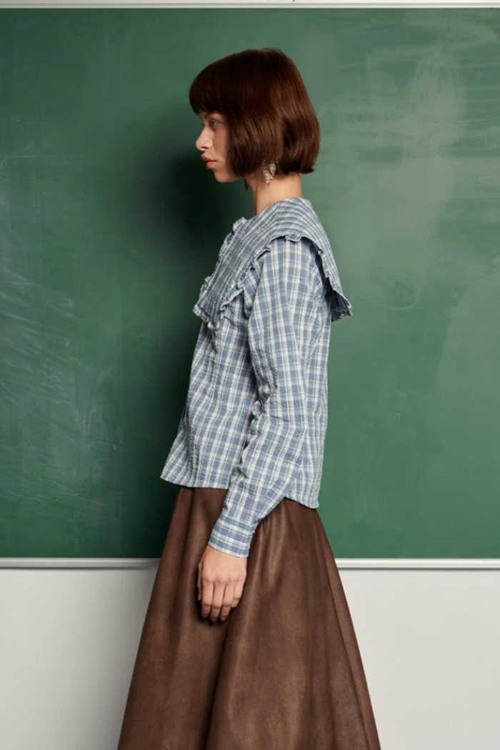 Ersa Check Blouse
