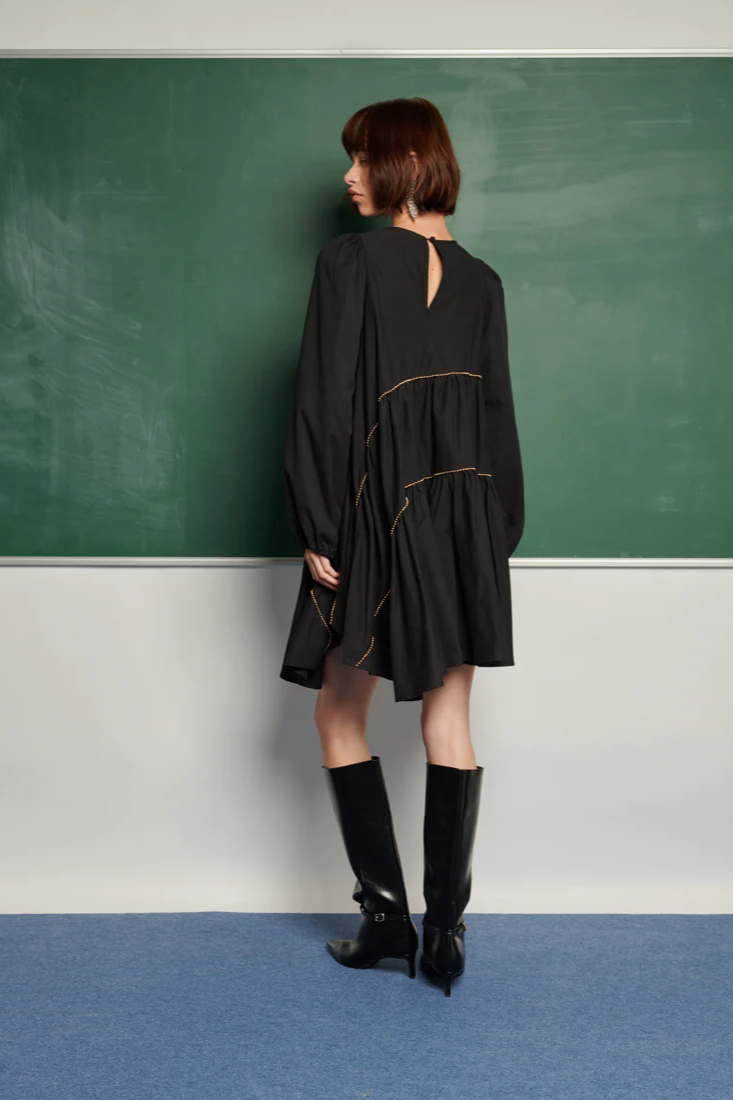 Angela Trim Minidress