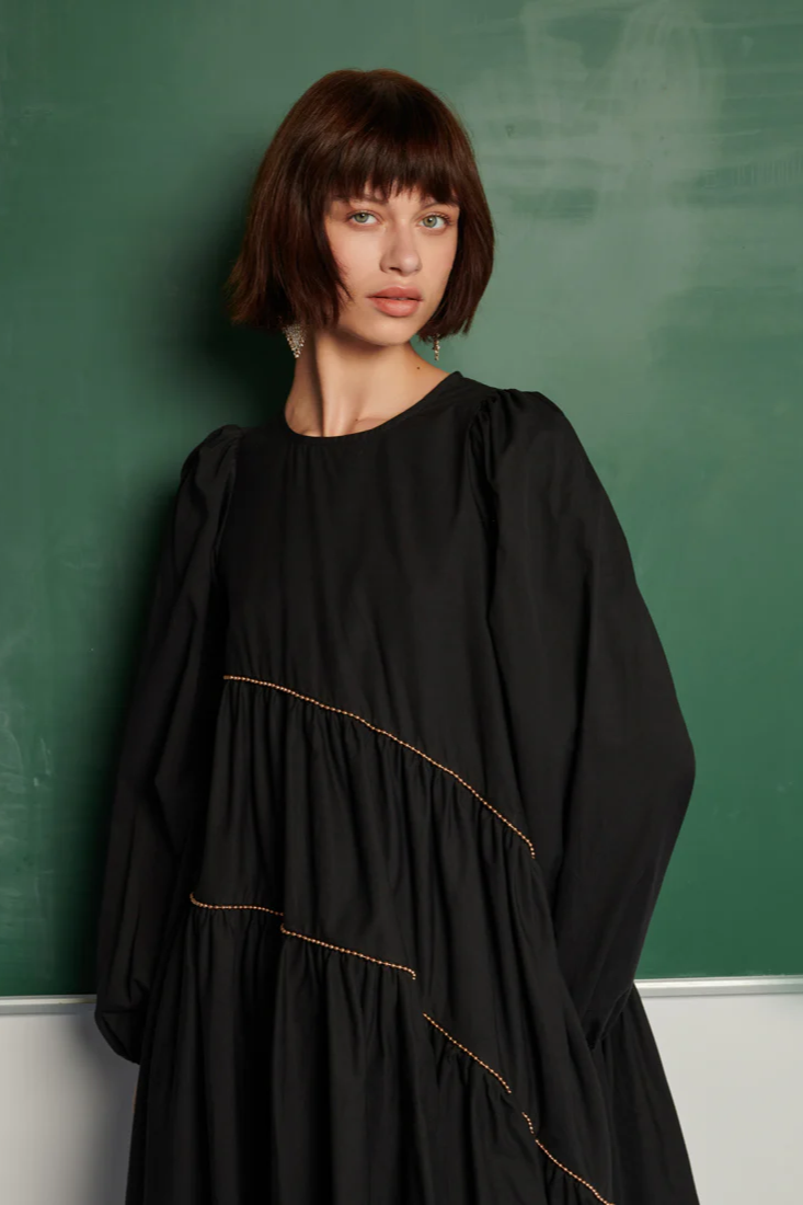 Angela Trim Minidress