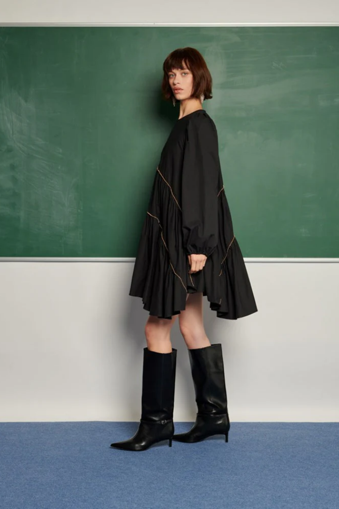 Angela Trim Minidress