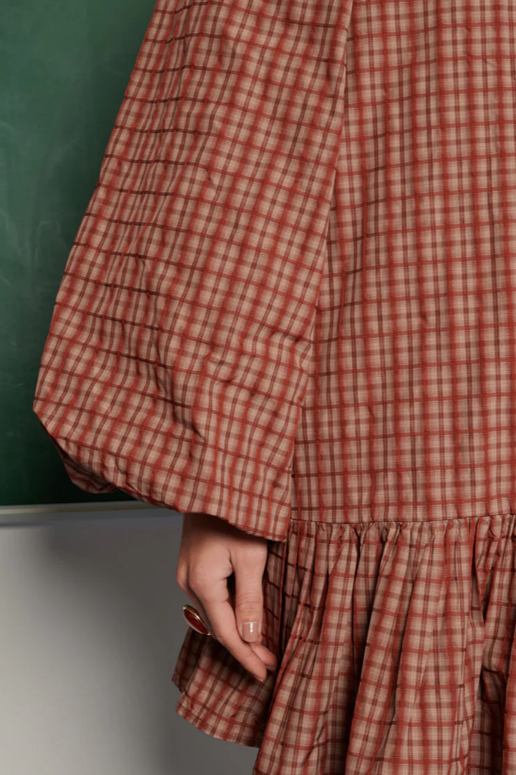 Dominica Plaid Minidress