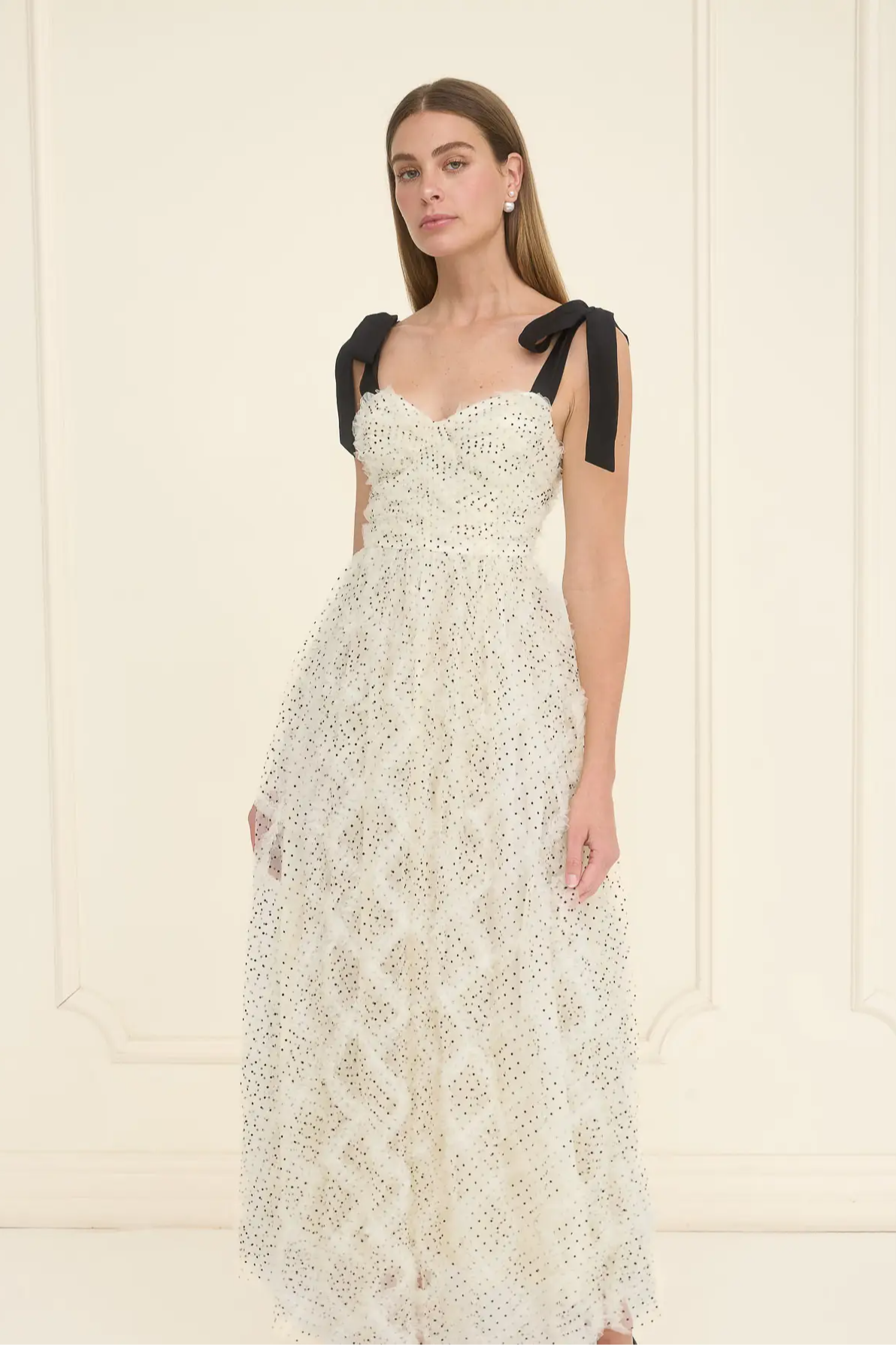 Corset Tulle Dotty Midi