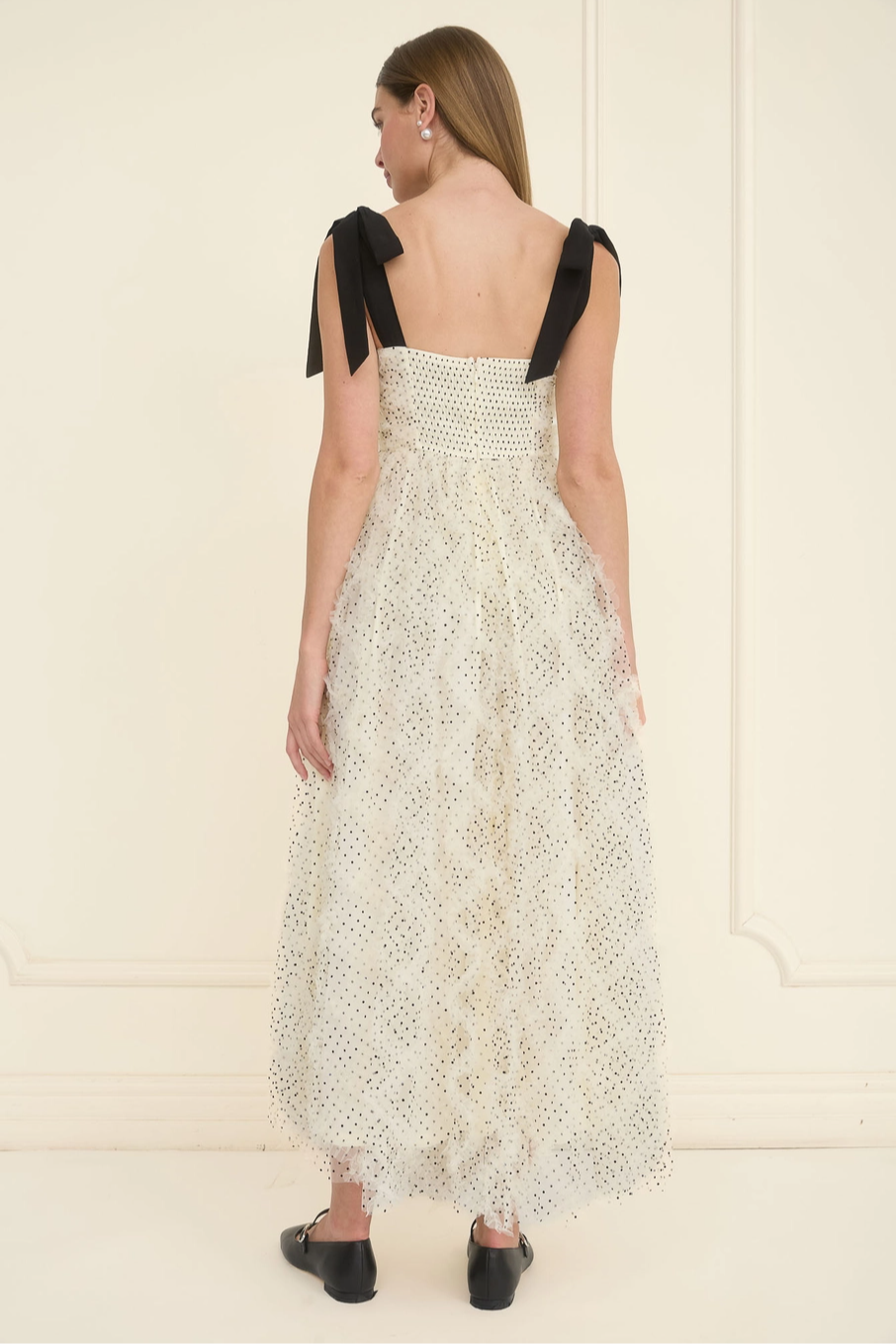 Corset Tulle Dotty Midi