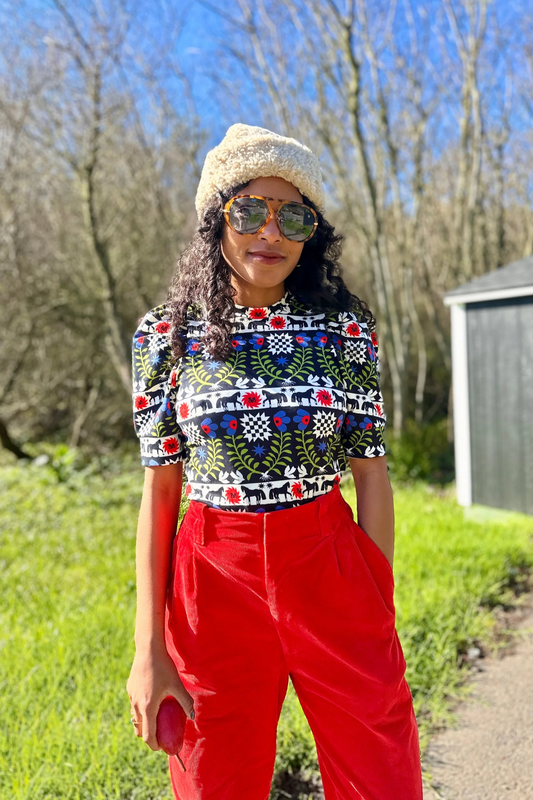 The Guardians Puff Sleeve Top