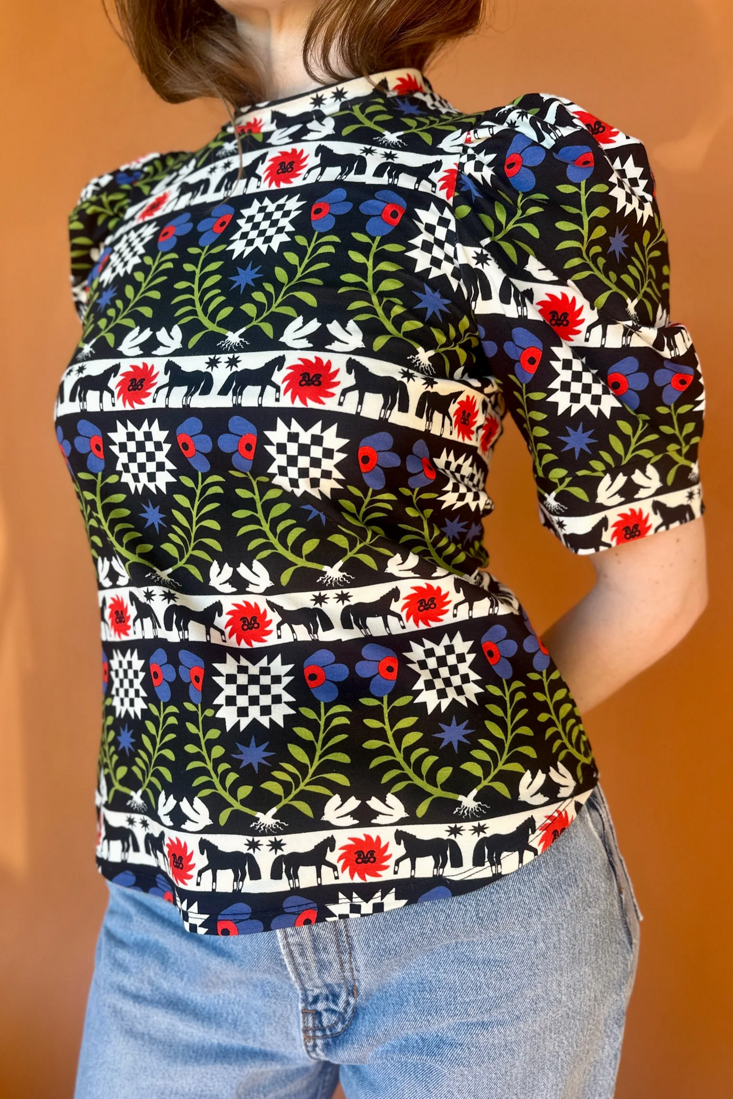 The Guardians Puff Sleeve Top