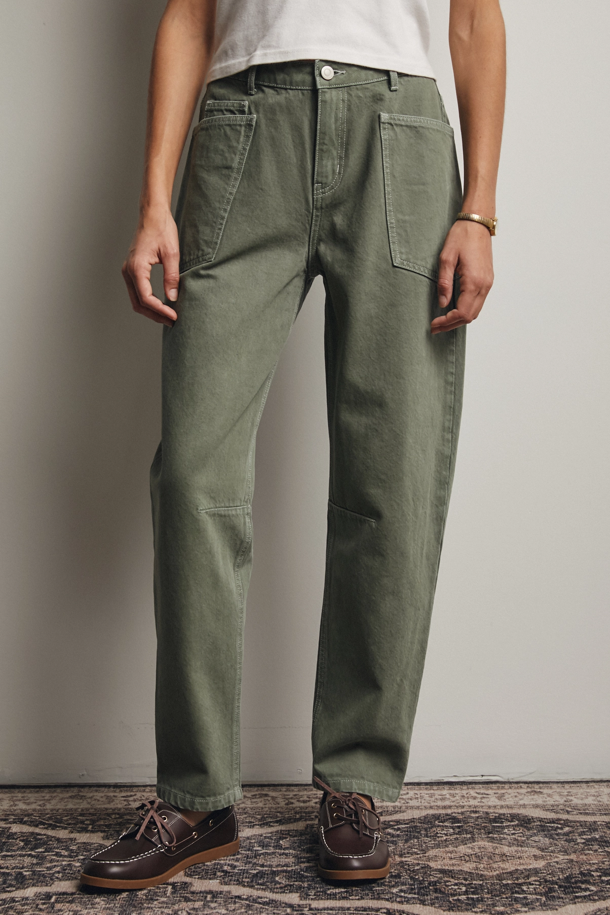 Barrel Utility Jeans