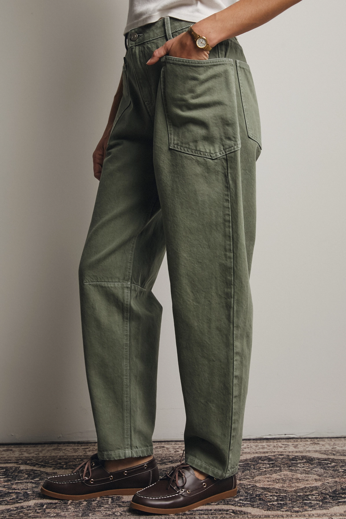 Barrel Utility Jeans