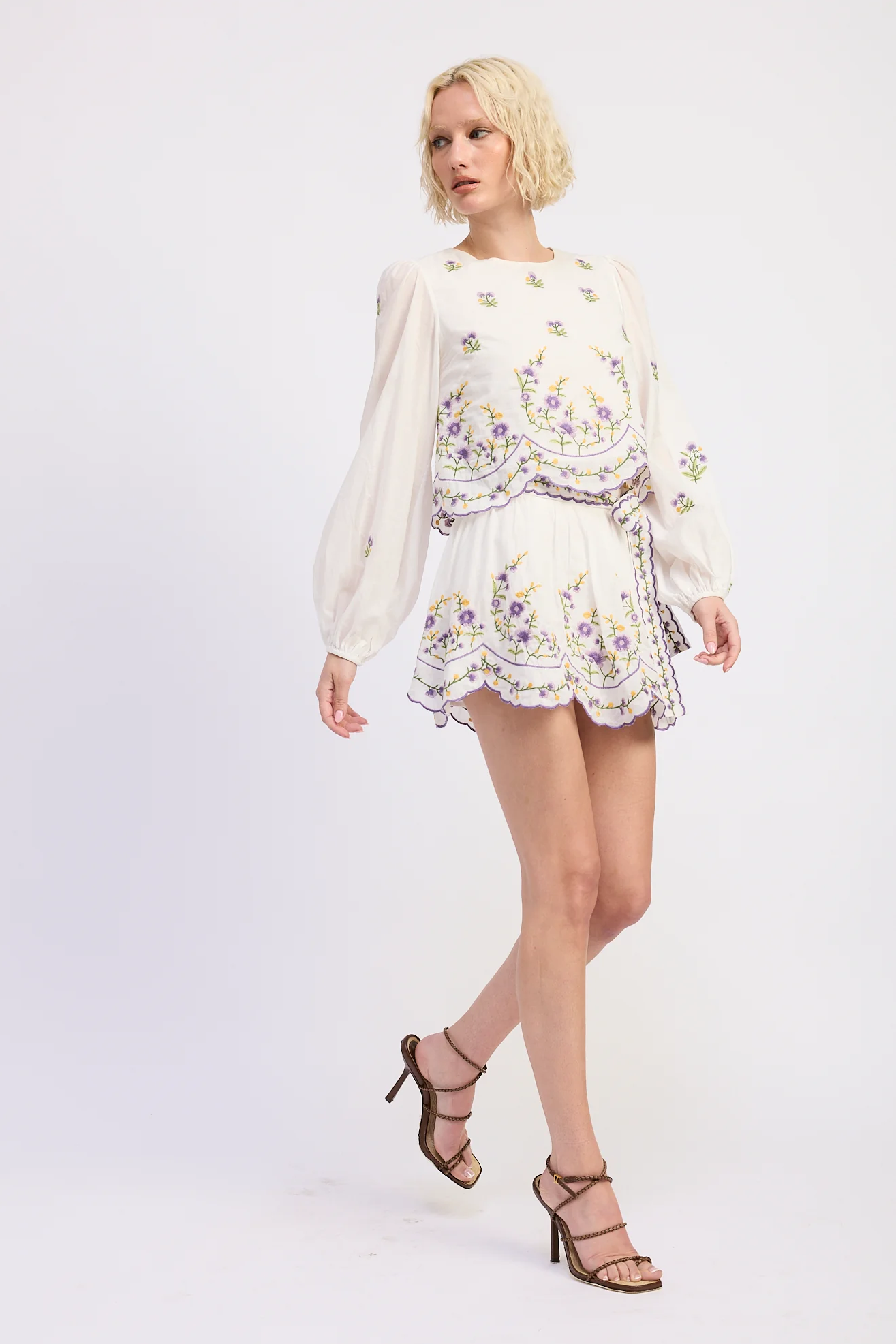 Celeste Embroidered Blouse