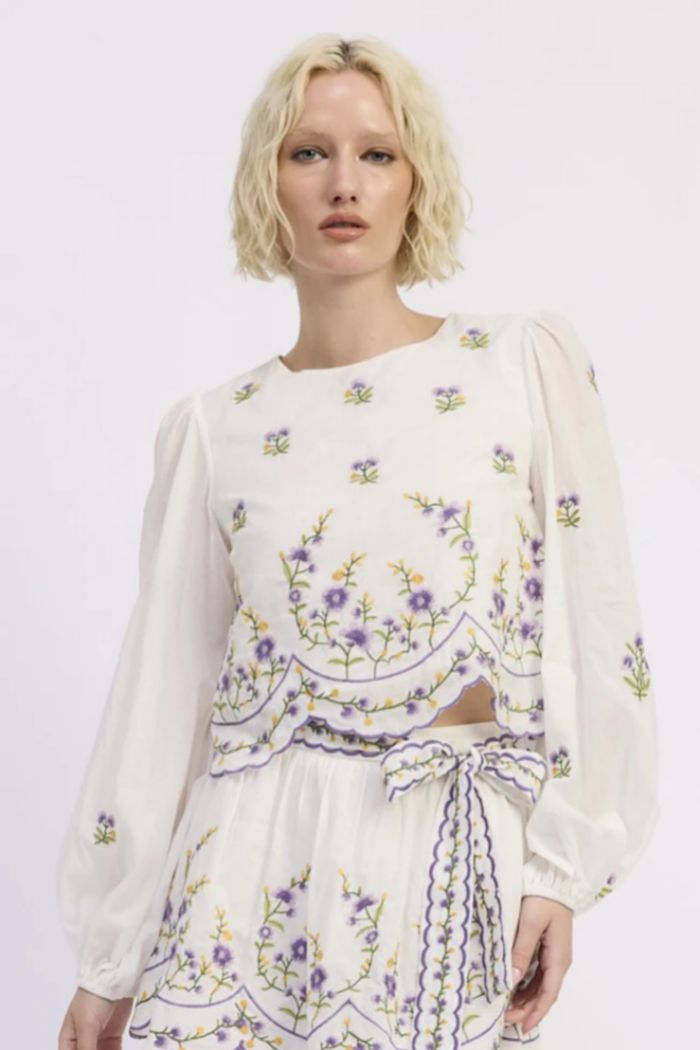 Celeste Embroidered Blouse