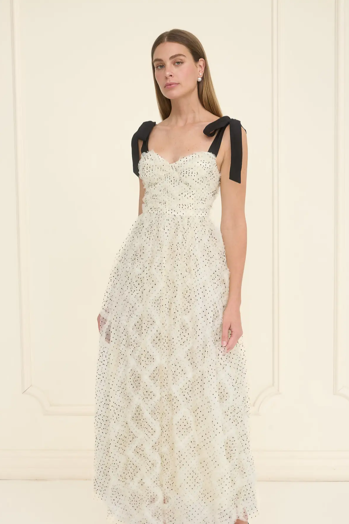 Corset Tulle Dotty Midi