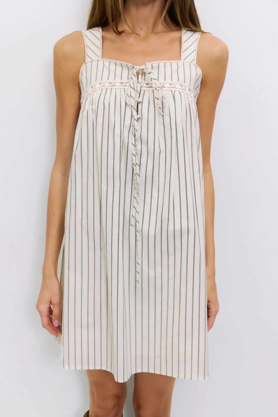 Harper Pinstripe Dress