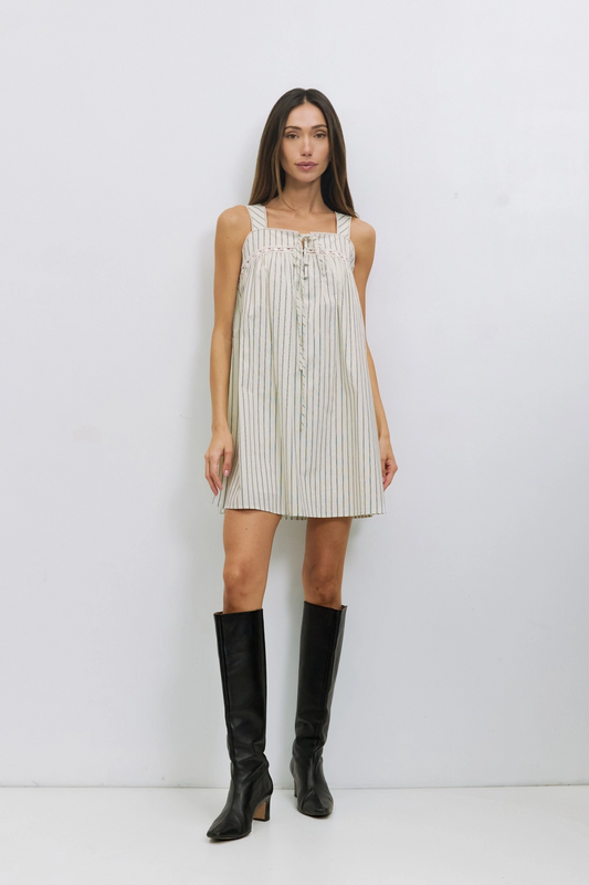 Harper Pinstripe Dress