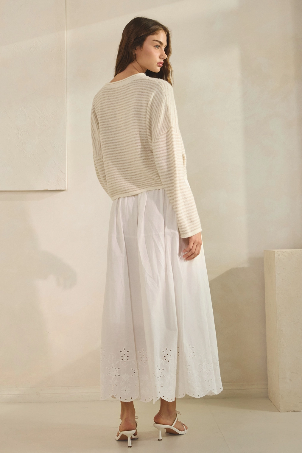 Roll Up Neck Sweater