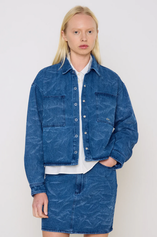 Trinity Wrinkle Denim Shirt