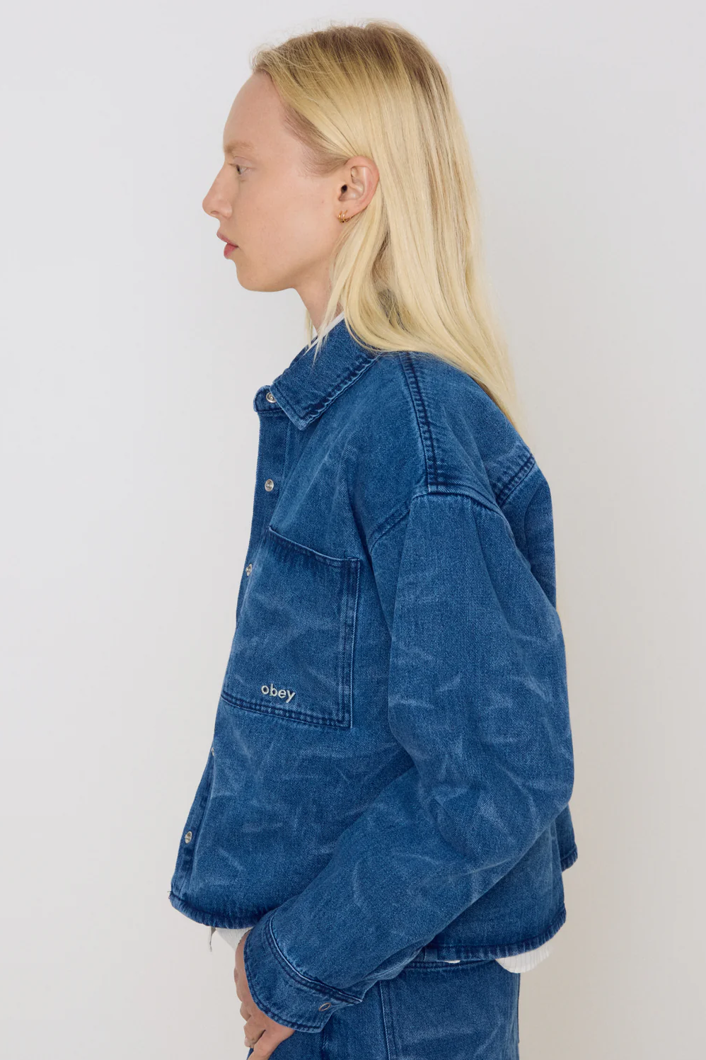 Trinity Wrinkle Denim Shirt