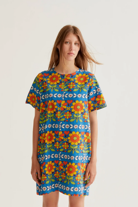 Vintage Garden Minidress