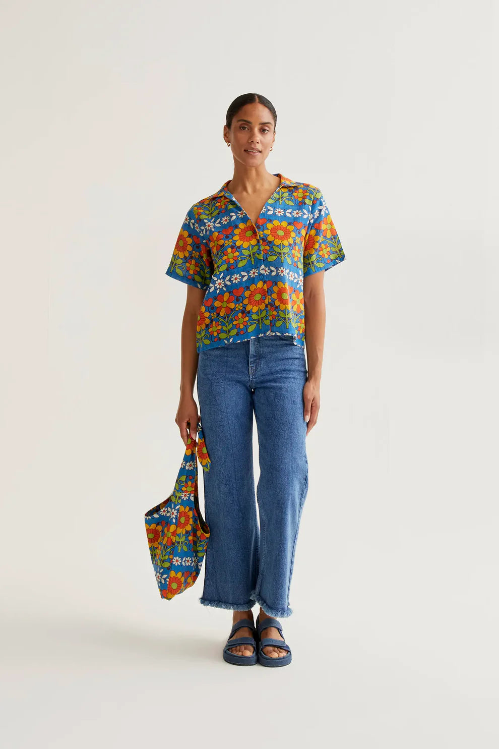 Garden Print Shirt