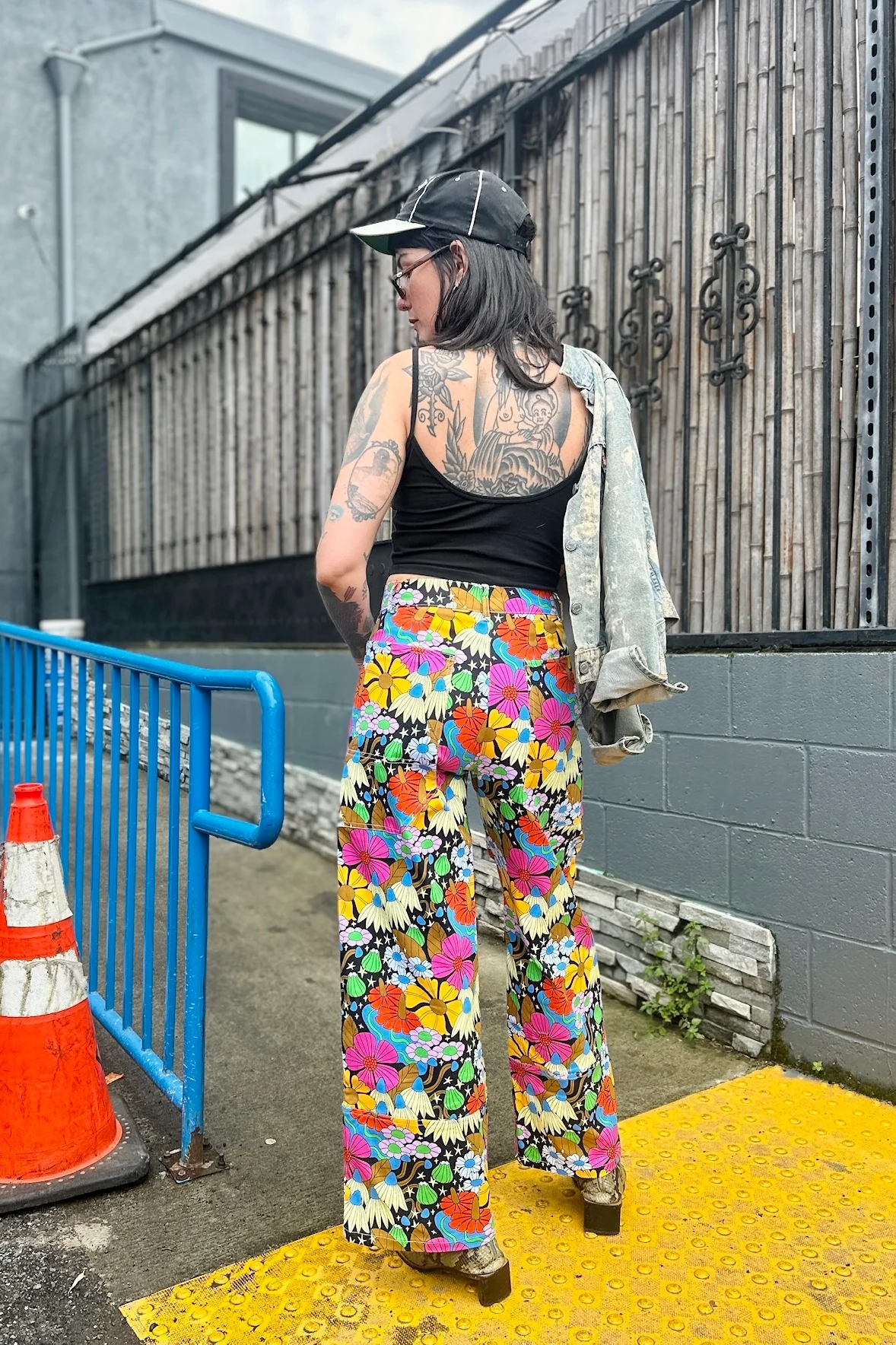 Skater Pant Cosmic Floral