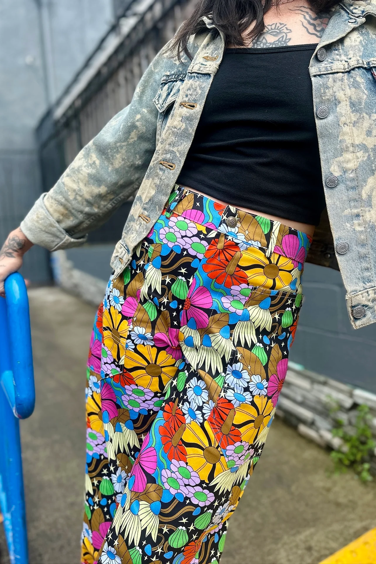 Skater Pant Cosmic Floral