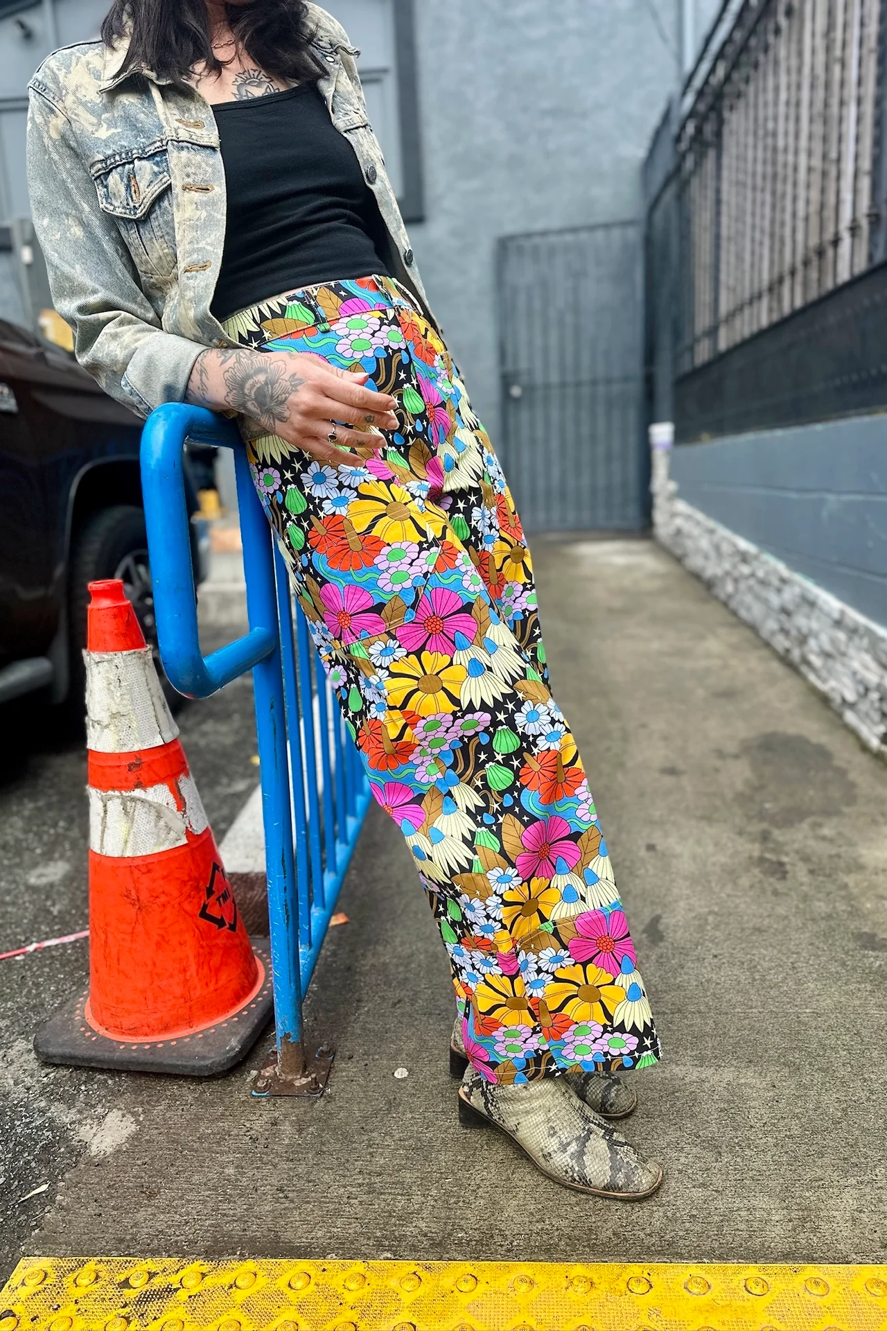 Skater Pant Cosmic Floral