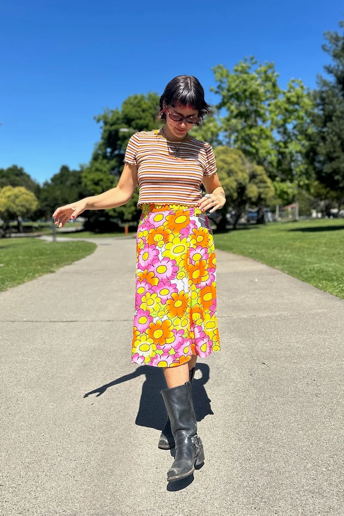 Slip Skirt Sunny Side