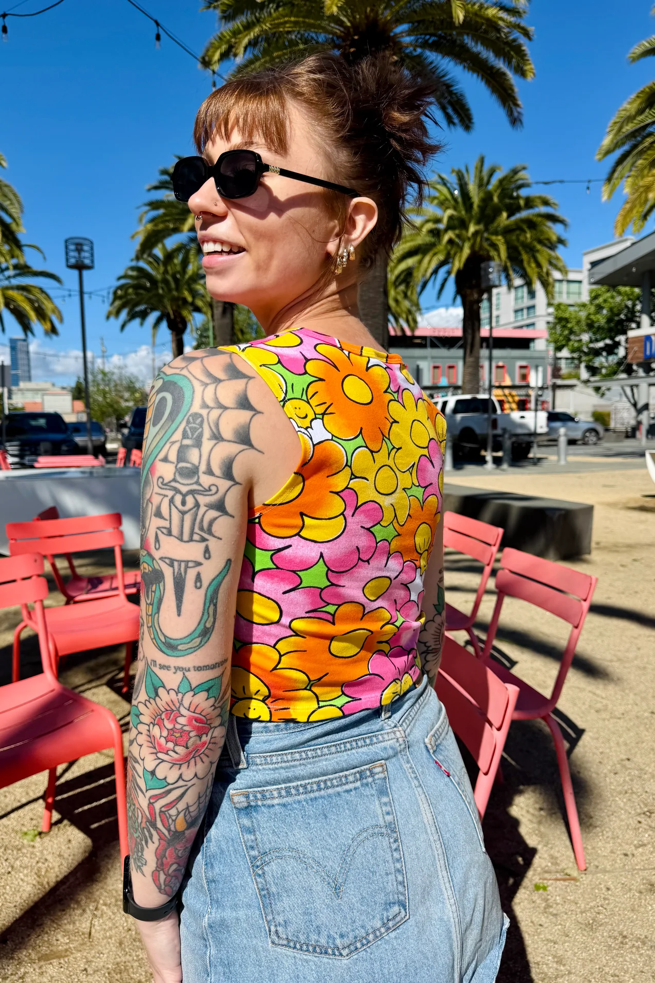 Summer Tank Sunny Side