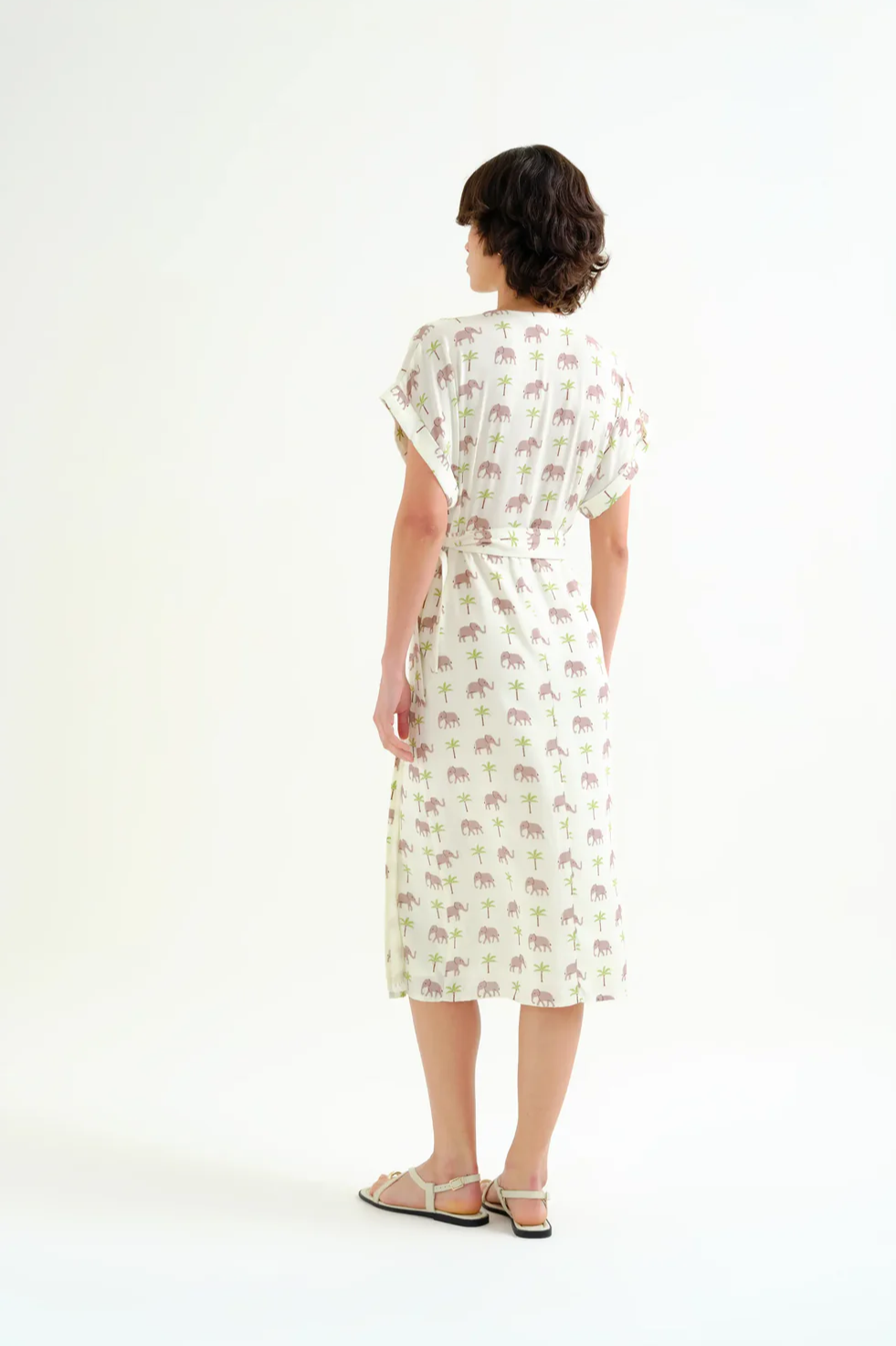 Elephant Wrap Dress