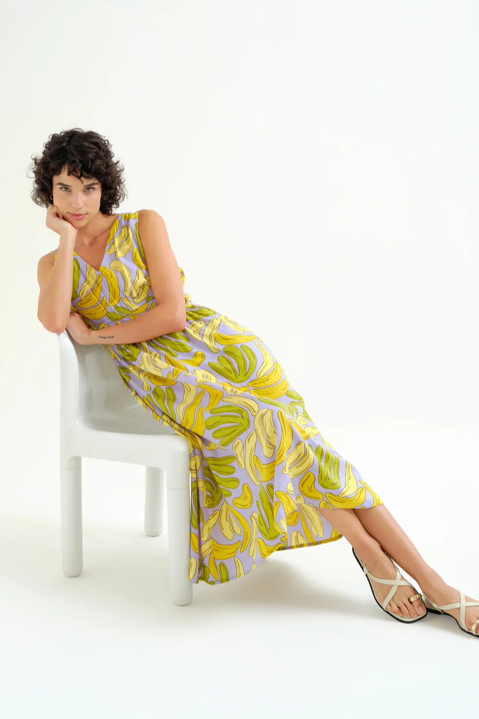 Bananas Midi Dress