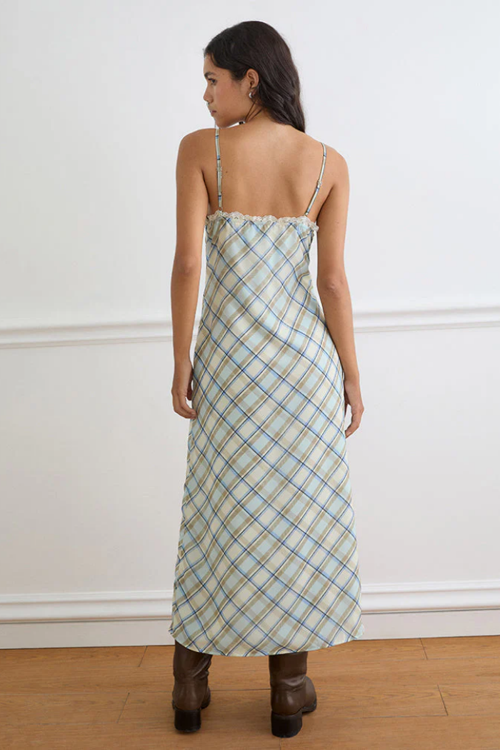 Naska Checked Dress