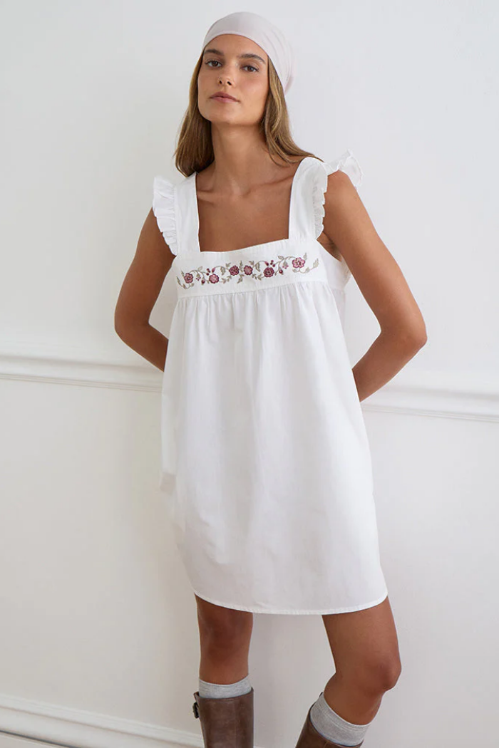 Sanaly Embroidered Dress