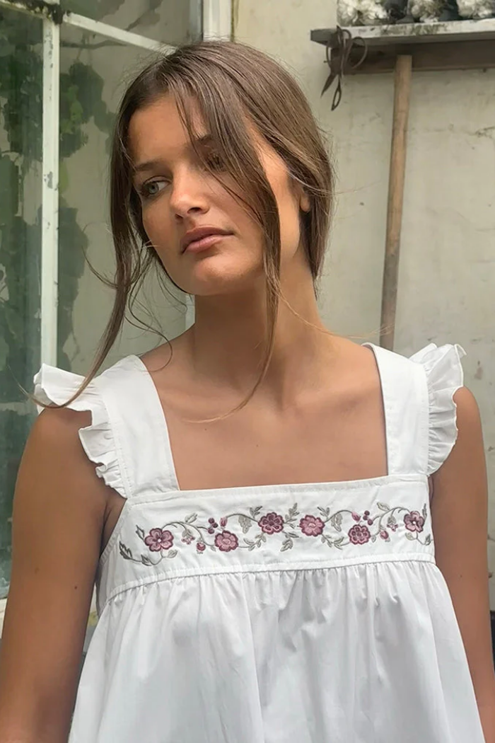 Sanaly Embroidered Dress