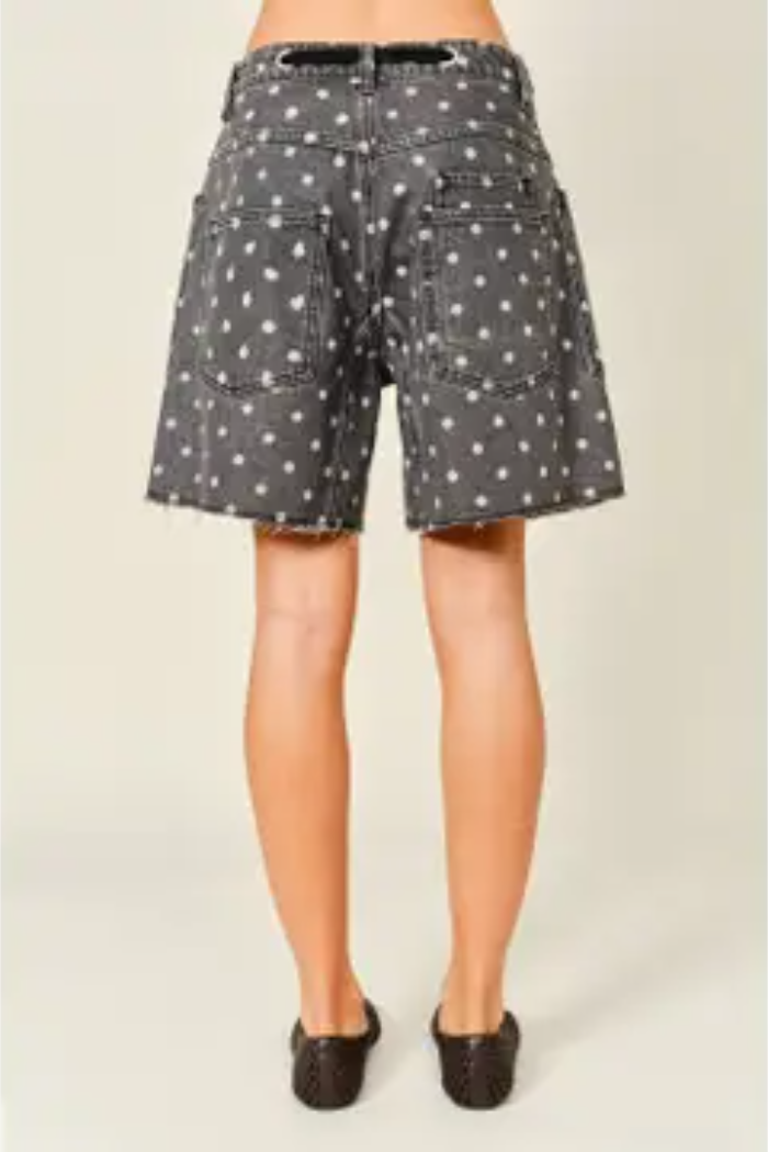 Dot Barrel Shorts