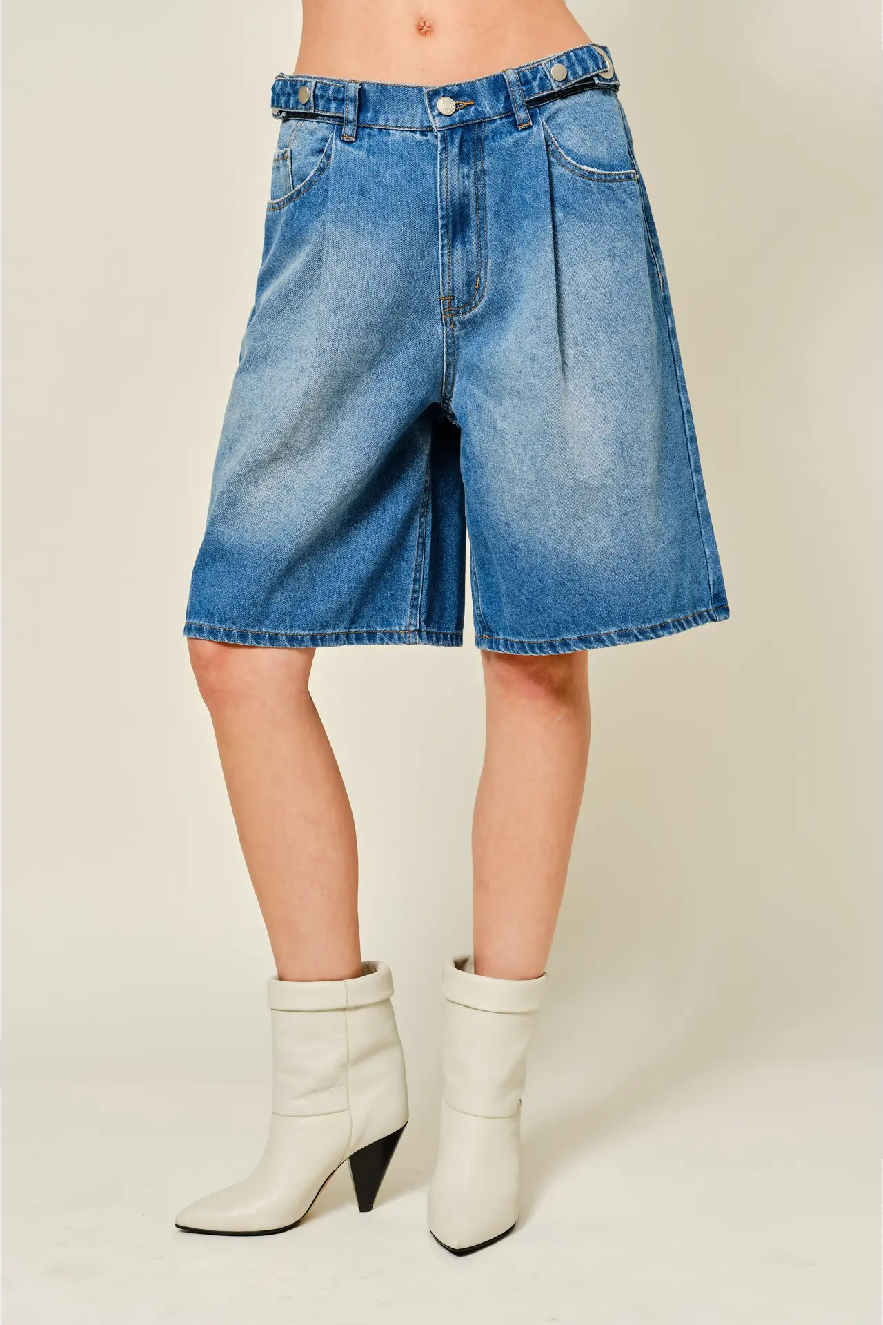 Adjust Waist Shorts