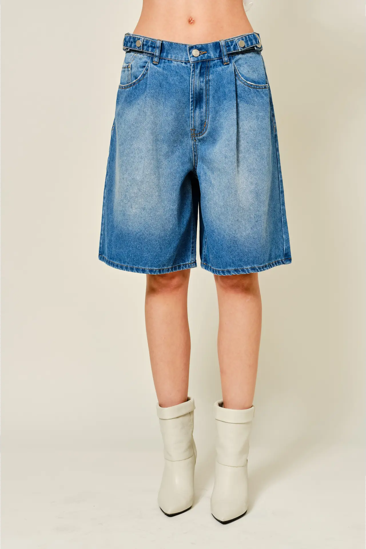 Adjust Waist Shorts