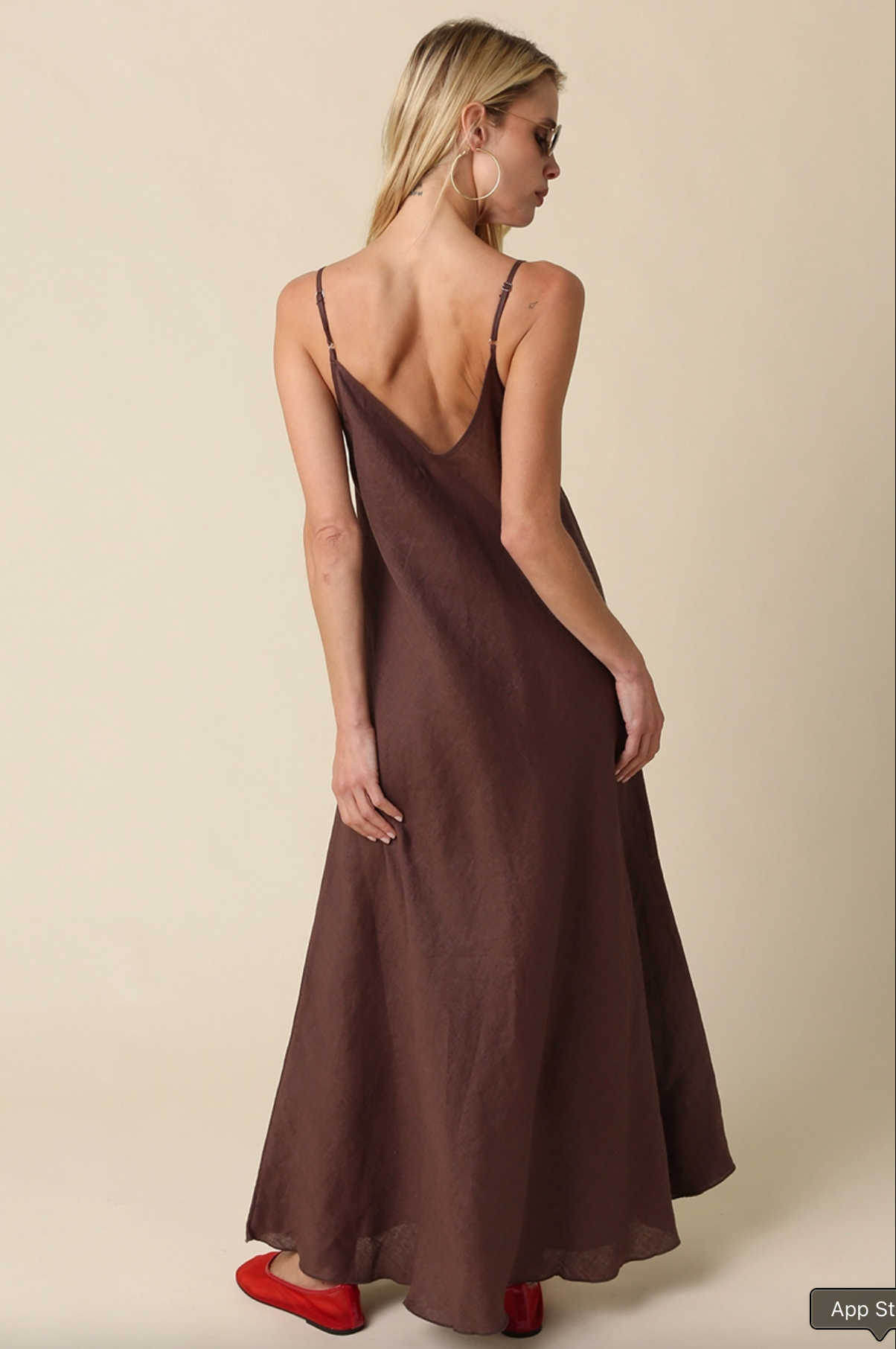 Linen Maxi Dress