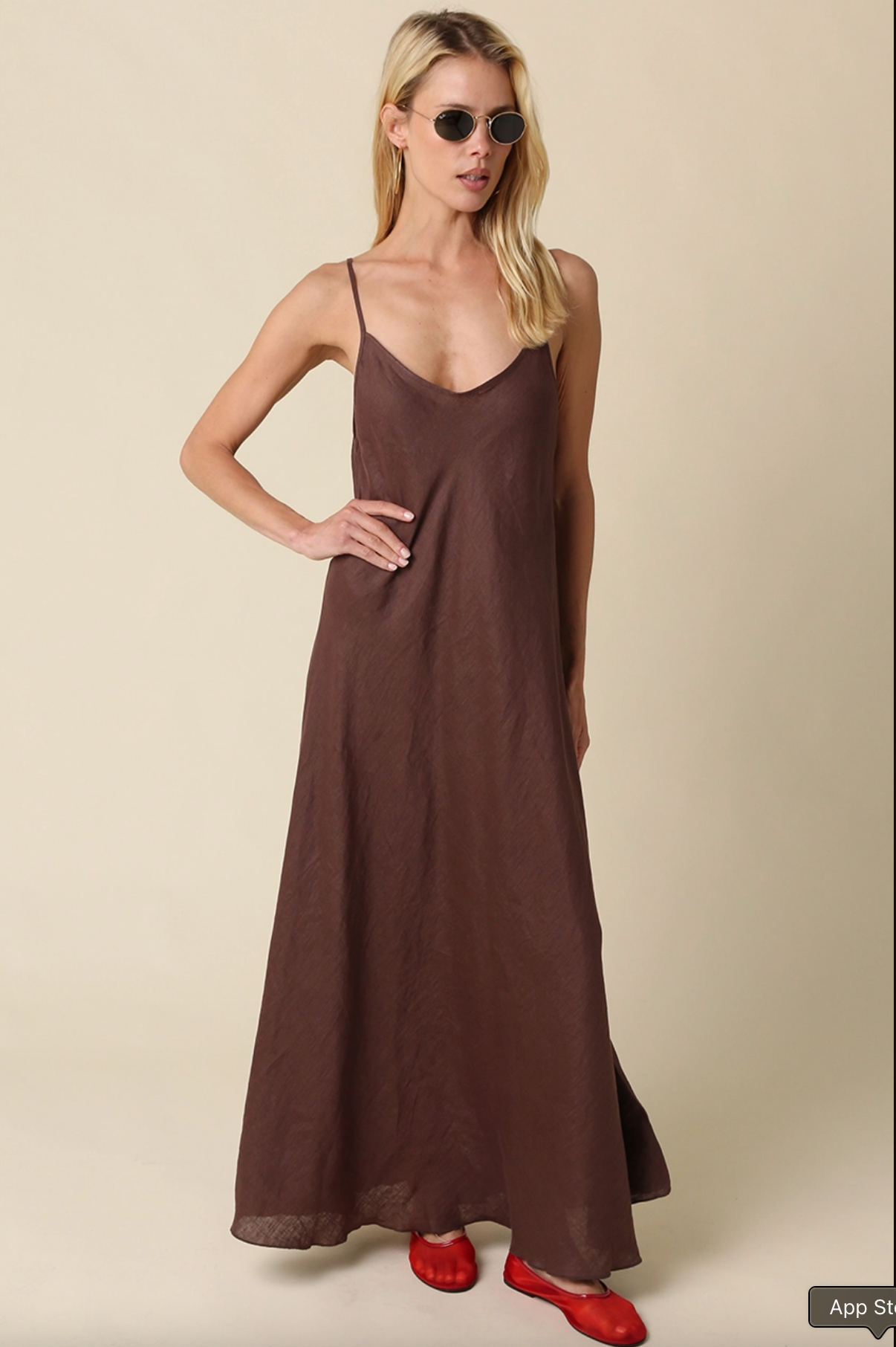 Linen Maxi Dress