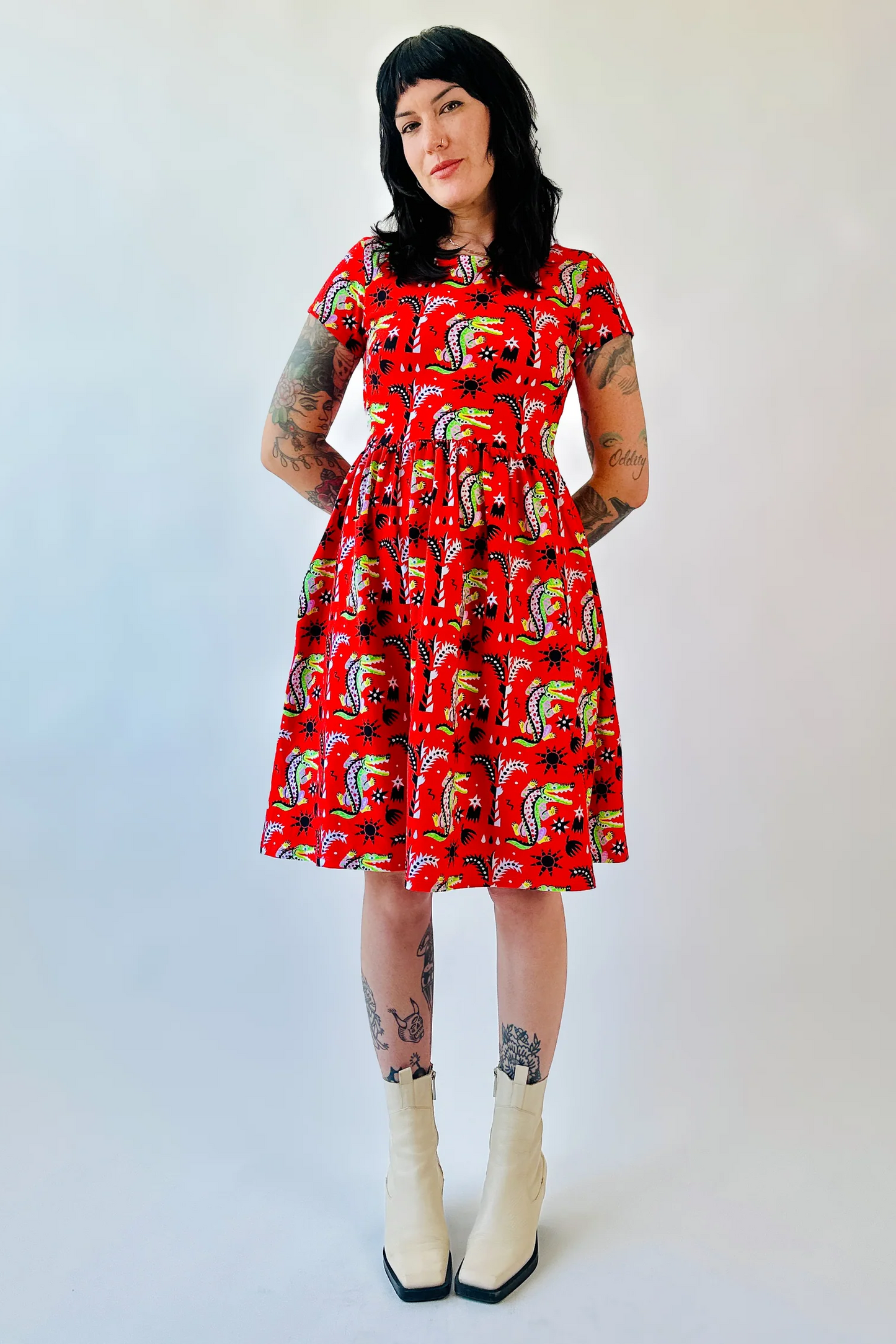 Lucy Dress Crocodilo