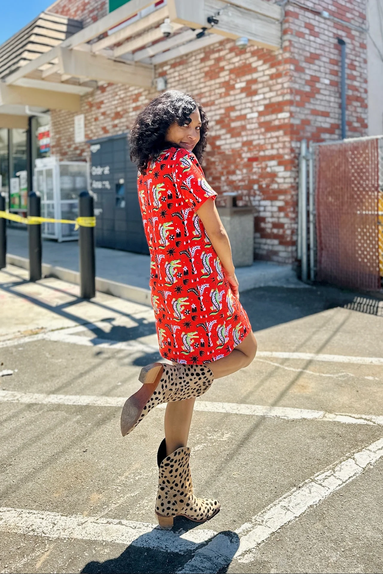 Crocodilo Tee Dress