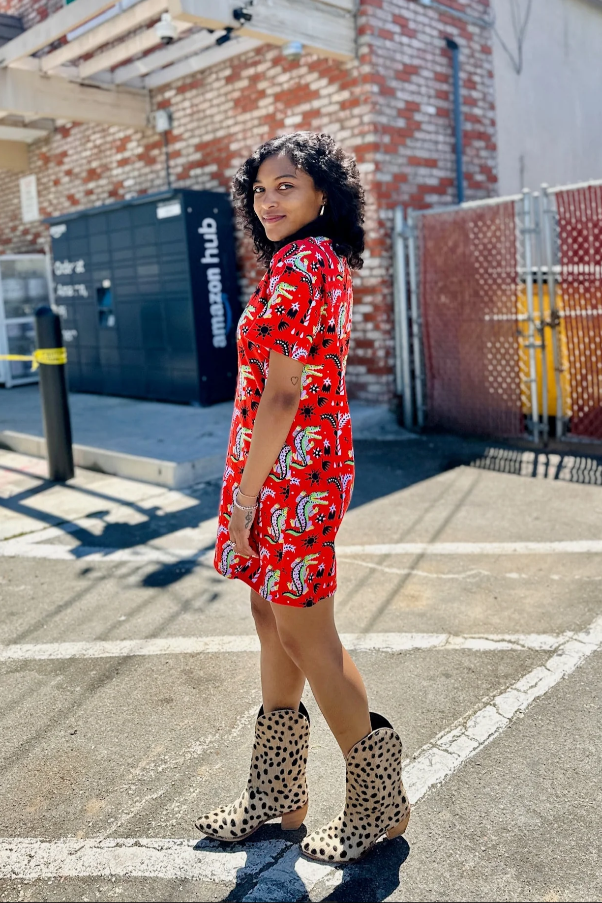 Crocodilo Tee Dress