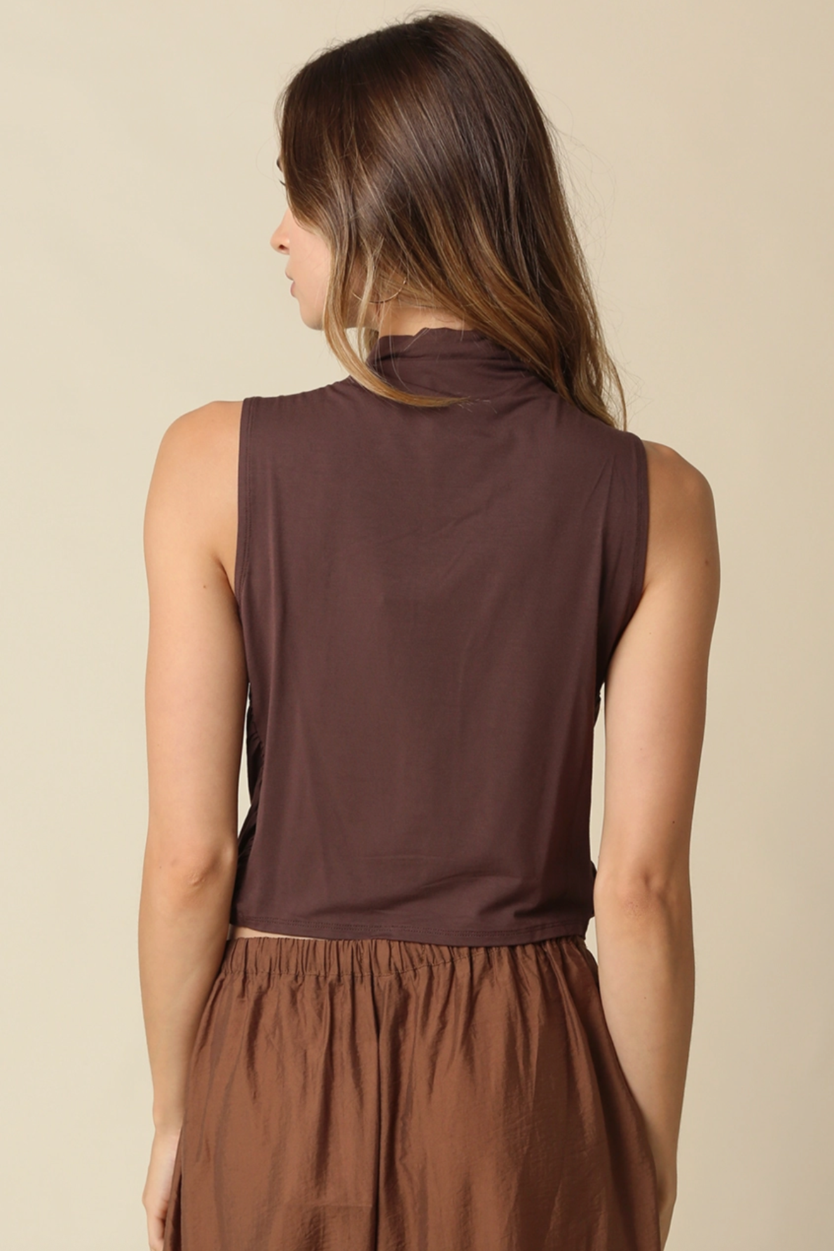 Draped Tank Top