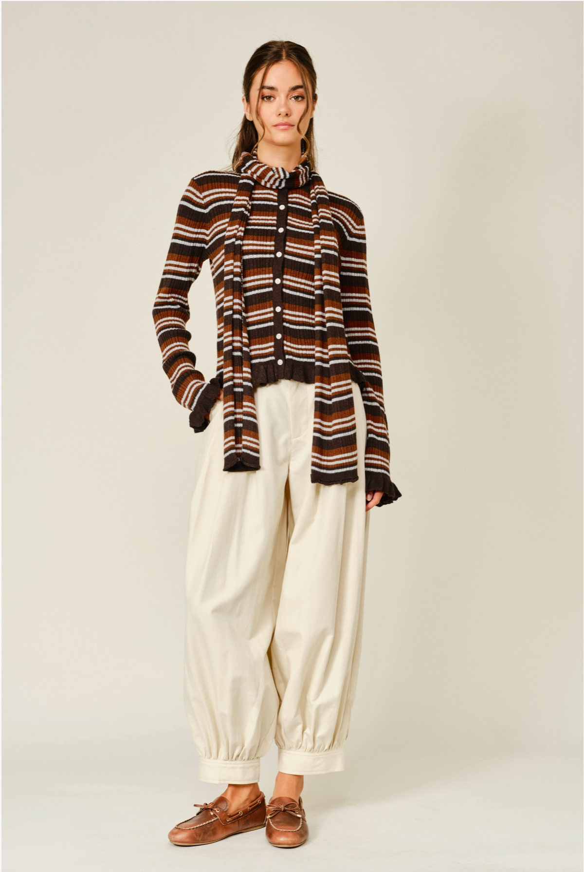 Balloon Shirring Pants