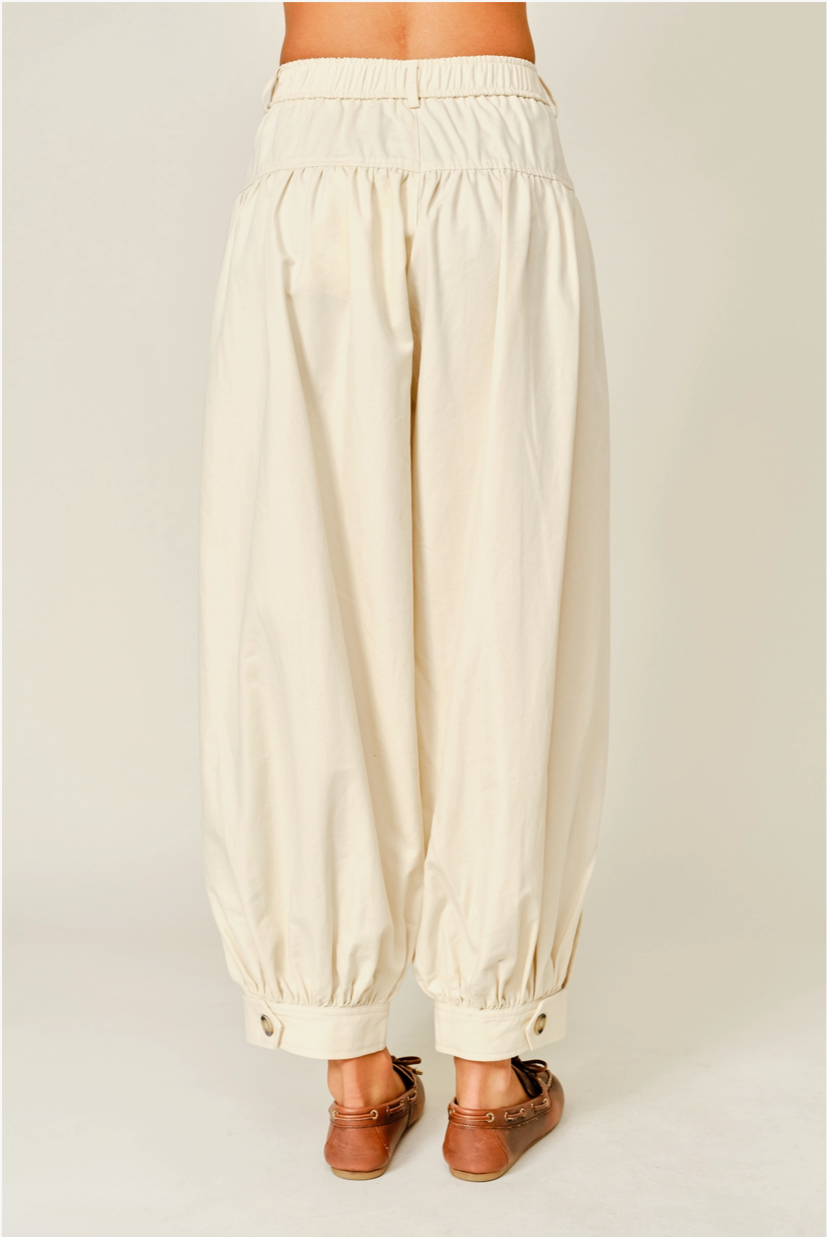 Balloon Shirring Pants