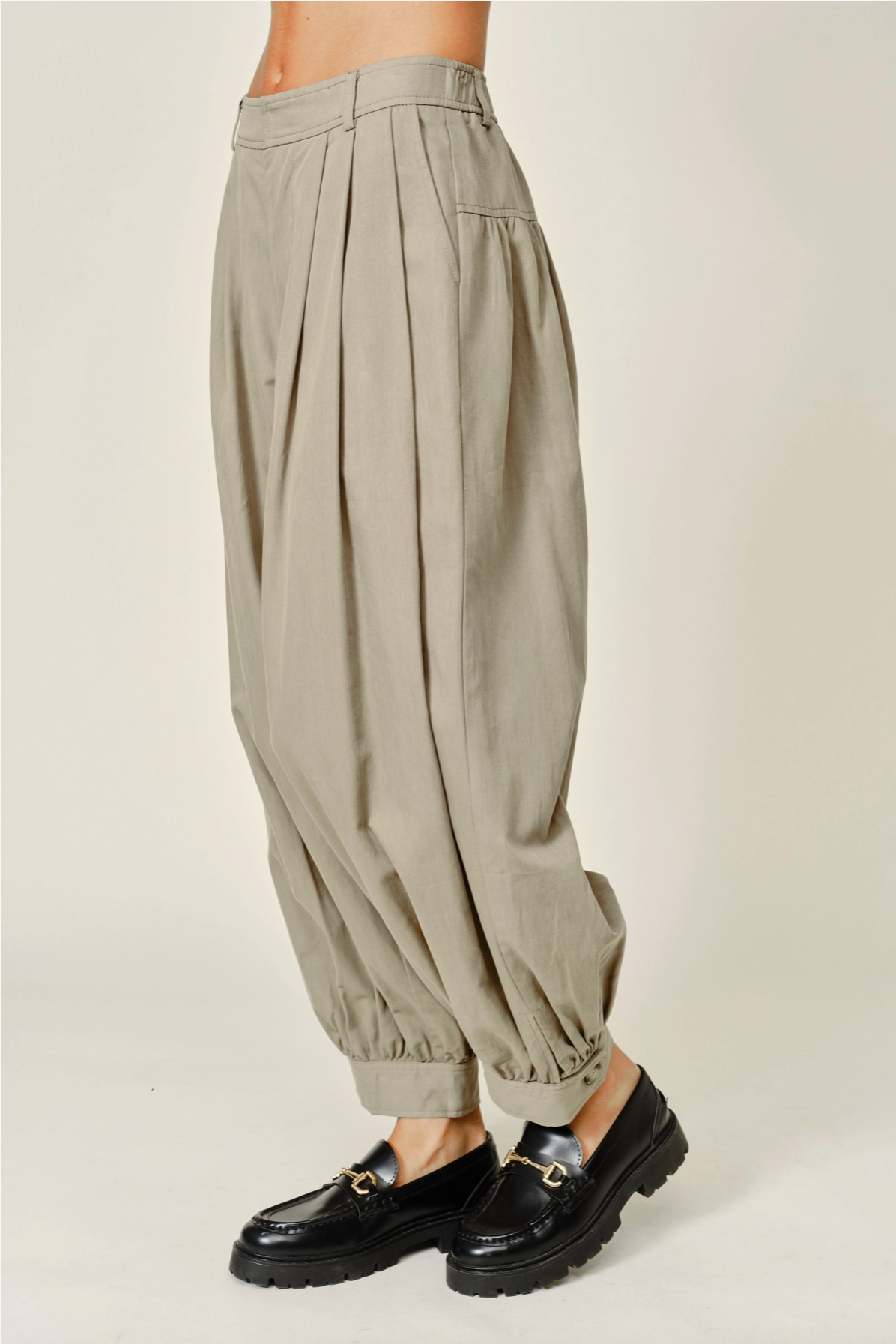 Balloon Shirring Pants