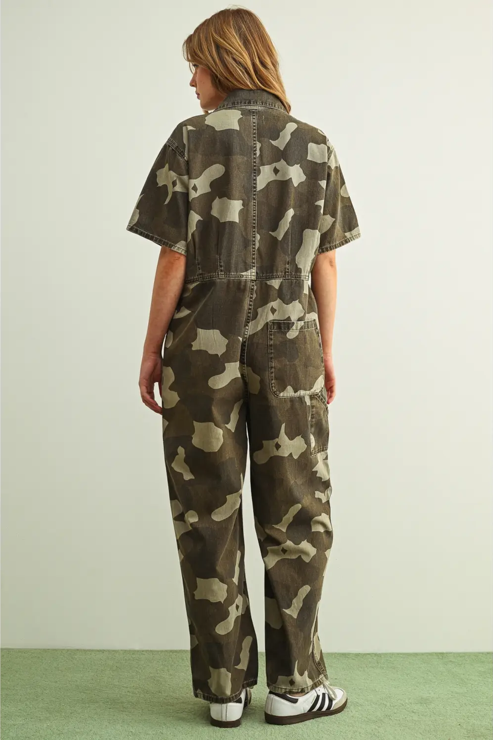 Camo Utility Jumpsuit