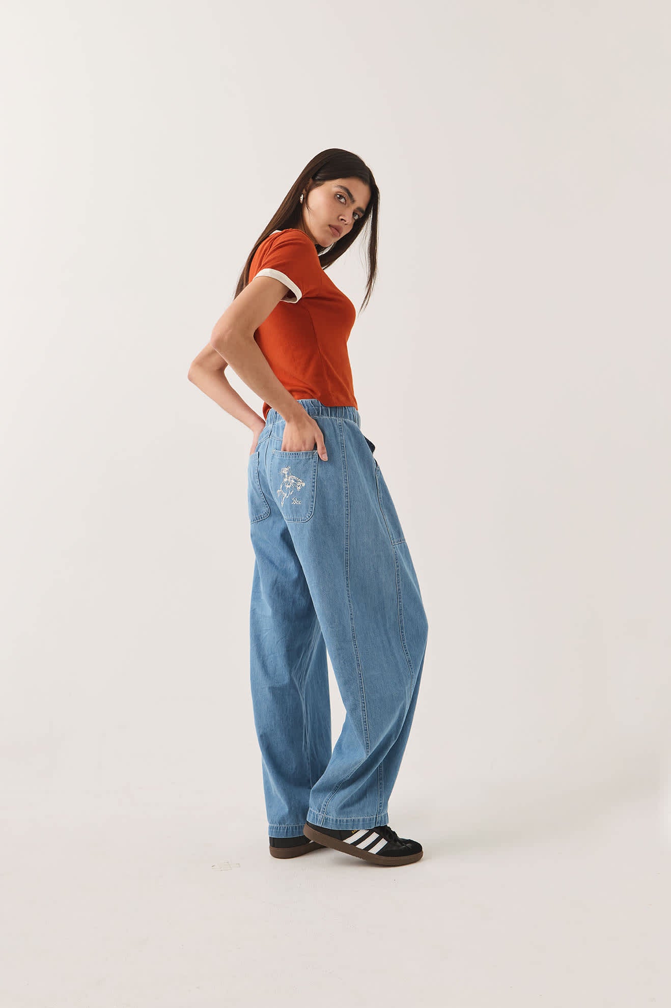 Utility Barrel Pants