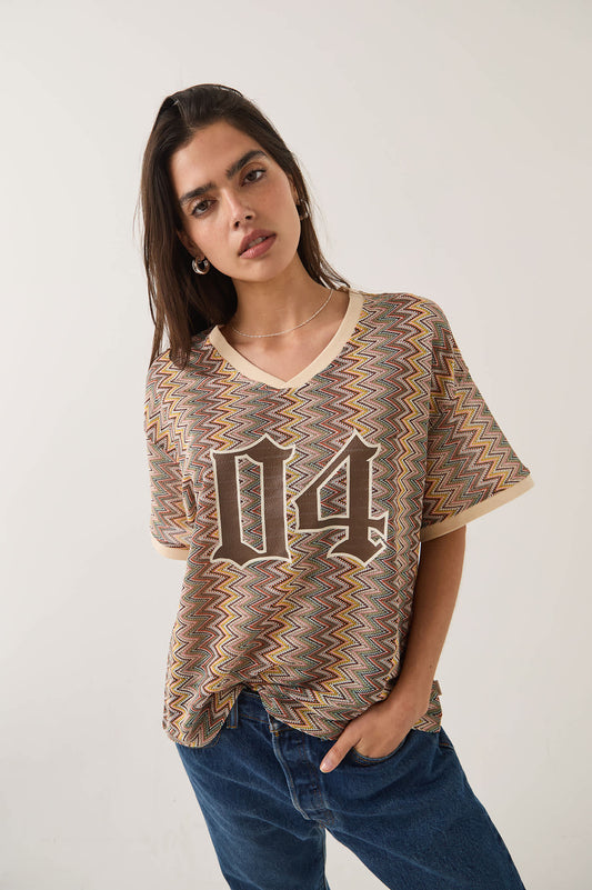 Oversized Mesh Jersey
