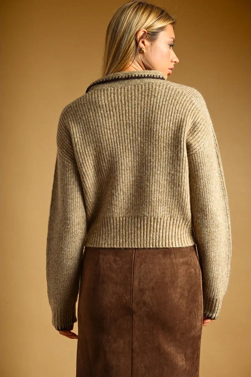 Neck Tied Sweater